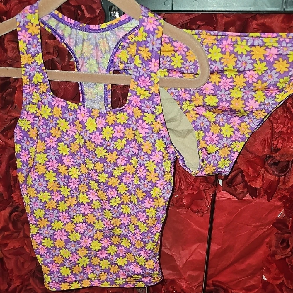 Speedo Multicolor Floral Swimwear
